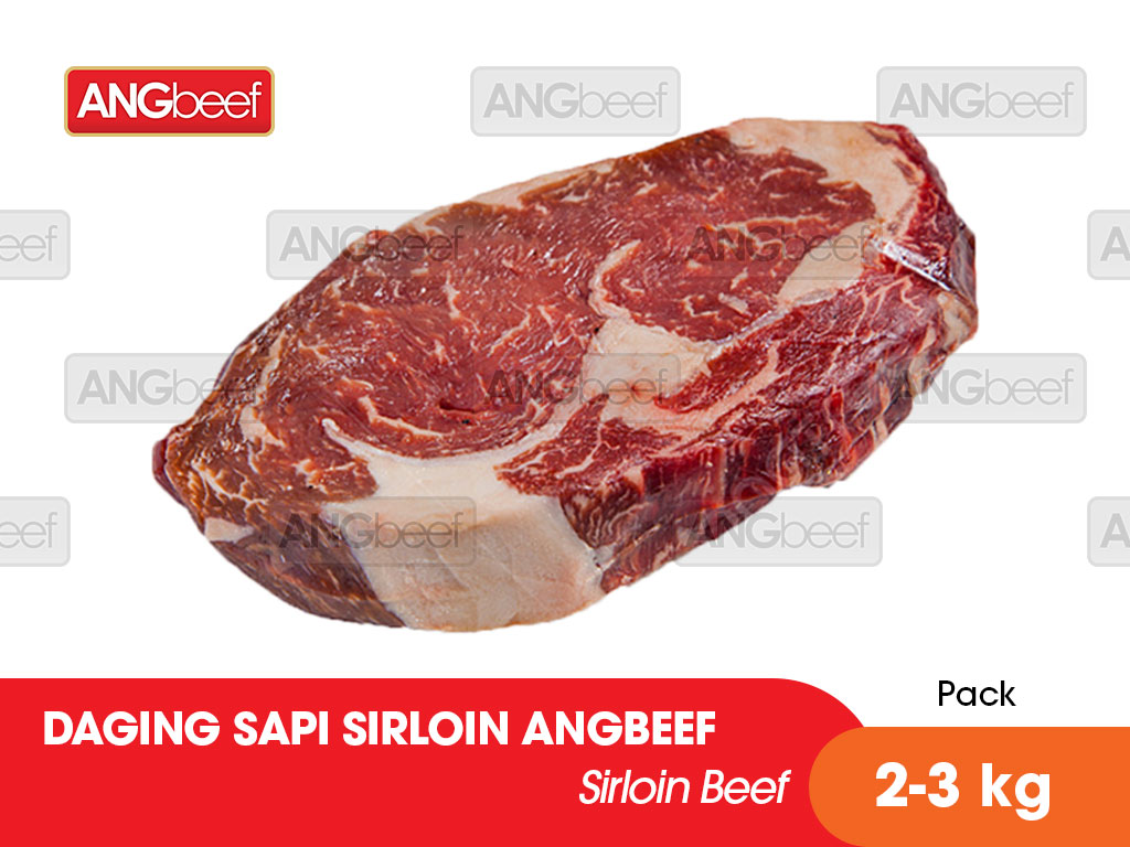 Daging Sapi Sirloin Steak Angbeef 500 gr